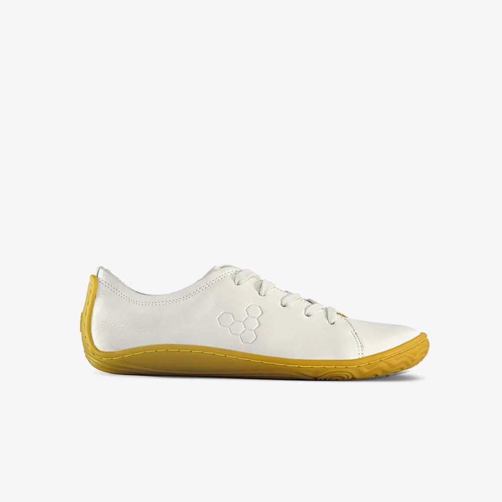 Vivobarefoot Addis - Kids White Sneakers (FBEPC8)